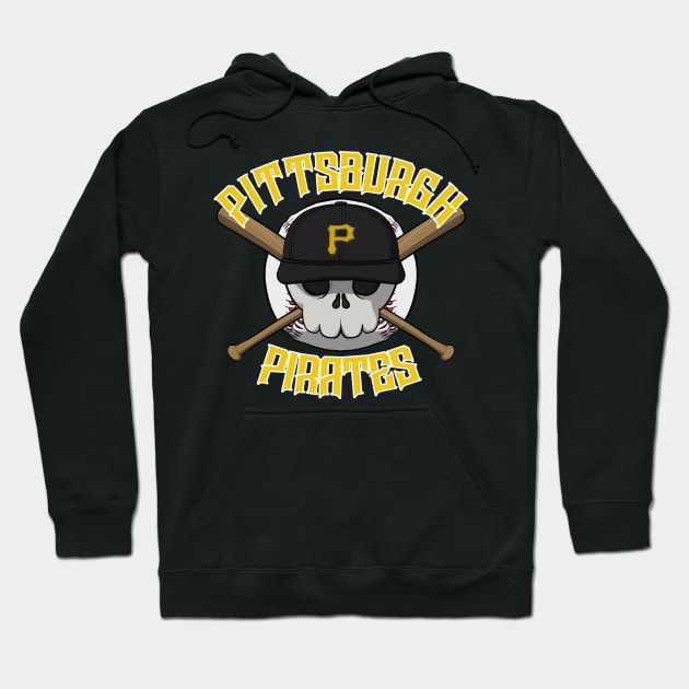 Pittsburgh Pirates Jolly Roger Hoodie by RampArt